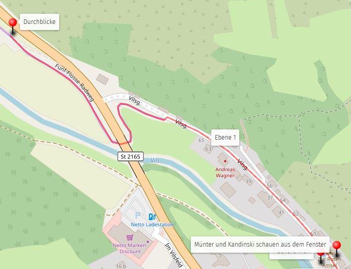 Skizze: von der Roten Amsel zu Durchblicke