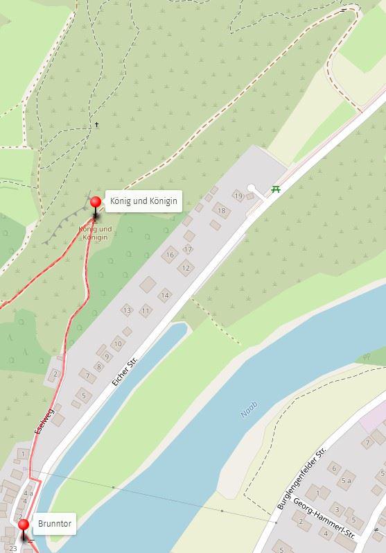 Skizze: Auf gehts zum Schlossberg