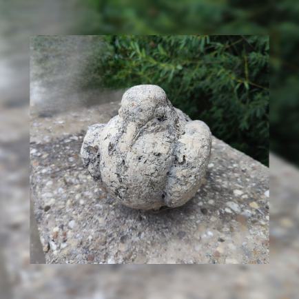 Figuren der Arche - hier eine Taube - von Gisela Walch