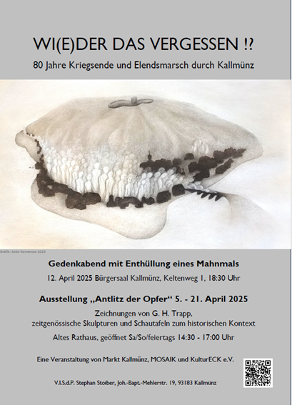 Das Plakat zur Veranstaltung am 12.04.25